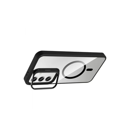 Joko Samsung Galaxy S24 Fe Remim Lensli Magsafe Standlı Kapak - Siyah