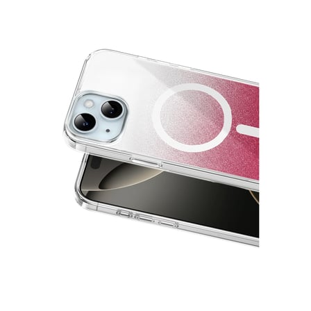Onegif Apple İphone 14 Sora Simli Magsafe Kapak - Kırmızı