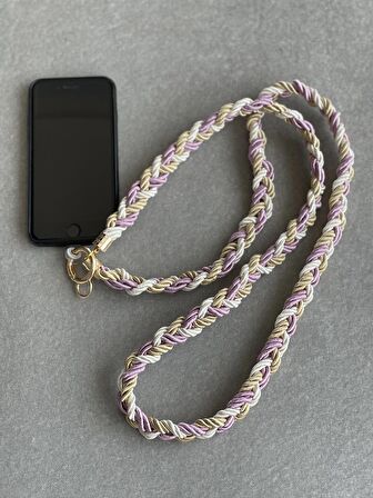 Palm El Örgüsü Telefon Boyun Askısı - Universal