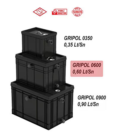 GRIPOL Yağ Ayırıcı 85 Lt Lamella Seperatör Teknolojisi 