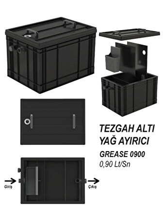  GREASE0900 0,90 Lt/Sn Yağ Ayırıcı