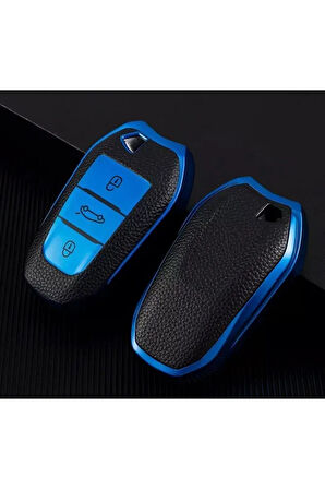 Opel Grandland X Ve Peugeot 308 508 2008 3008 4008 5008 Rifter Uyumlu Mavi Kaliteli Anahtar Sustasız