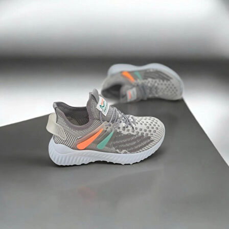 ERKEK ÇOCUK GRİ TRİKO GÜNLÜK SNEAKER 