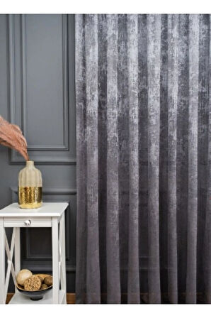 Bulut Tül Exculusive Micro Örgü 2K Gri-Füme-Antrasit Tül Perde