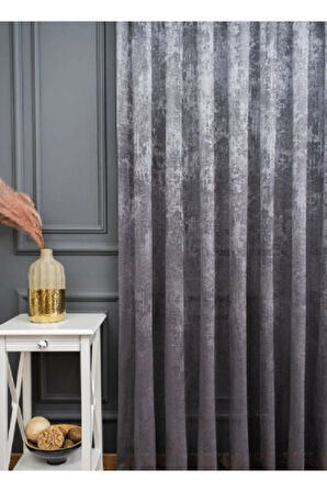 Bulut Tül Exculusive Micro Örgü 3K Gri-Füme-Antrasit Tül Perde