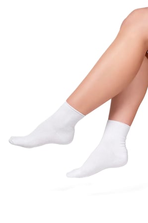 Kadın Lastiksiz Gri 3’lü Soket Dikişsiz Premium Çorap / İz Bırakmaz / Sıkmayan Çorap / 36-40