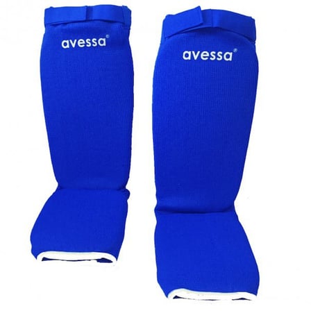 Özel Üretim Antrenör Mücadele Kickboks RSG-100-S Muaytai Ayak Kaval Koruyucu Mavi