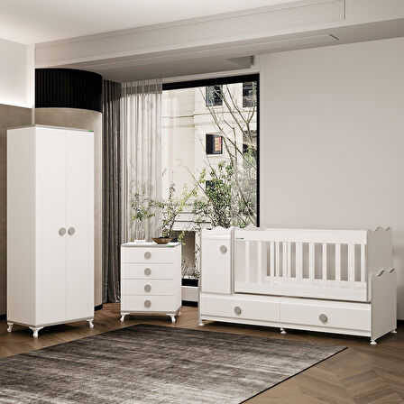 Garaj Home Pırlanta Gri Yıldız 2 Bebek Odası-
