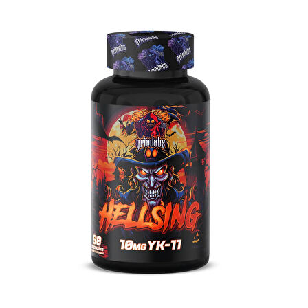 GRİMLABS HELLSING YK11 myostatin 10 MG 60 SERVINGS