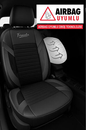 Opel Mokka X 1.4 Ecotec Turbo 120 Hp Start Stop 2019 UYUMLU FORMENTOR SERİSİ TAM SET TAY TÜYÜ OTO KILIF SİYAH