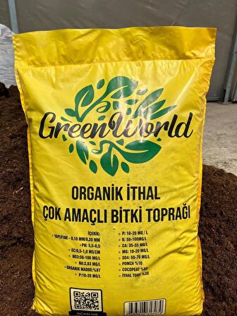 5 Litre İthal Çok Amaçlı Bitki Toprağı Torf Cocopeat Pro Mix - Torf Kokopit Özel Karışım Saksı Harcı