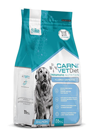 Carni Vet Diet Allergy Defence Somonlu Yetişkin Köpek Maması 2.5 kg