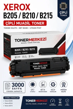  XEROX B205 Muadil Toner (106R04348)