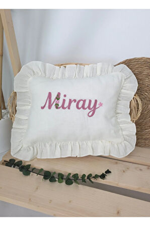 Müslin Yeni Doğan 4Katlı Organik %100Pamuk Kişiye Özgü Nakışlı Hastane Çıkış Seti (Papatya Model-12)