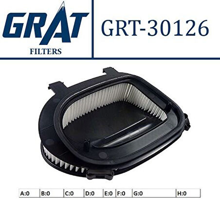 Grat 30126 Hava Filtresi E70-71-F15-25 N47-N56