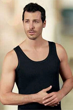 Erkek Siyah Penye Atlet