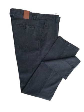 Gruva Erkek Regular Fit Normal Kesim Likralı Esnek Rahat Tensel İnce Yazlık Kot Pantolon Füme Siyah 54
