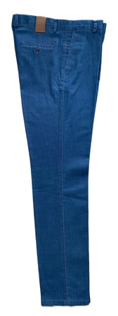 Gruva Erkek Regular Fit Normal Kesim Likralı Esnek Rahat Tensel İnce Yazlık Kot Pantolon Mavi 58