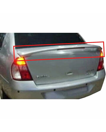  CLİO 2 SEDAN IŞIKLI SPOİLER (( BOYASIZ ))