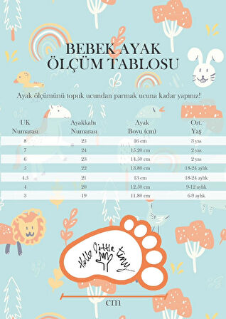 İlk Adım Ayakkabısı, Hello Little Tiny