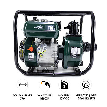DAWREEK Benzinli Su pompası Wp20