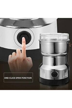 Elektrikli Kahve Değirmeni - Baharat Öğütücü Elektrikli Çok Fonksiyonlu Ev Kahve Değirmeni