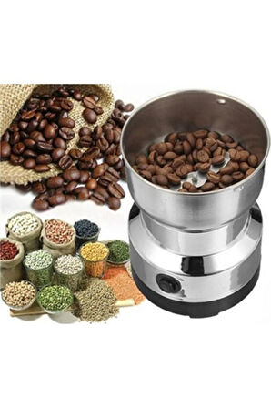 Elektrikli Kahve Değirmeni - Baharat Öğütücü Elektrikli Çok Fonksiyonlu Ev Kahve Değirmeni