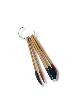 5'li Mini Spatula Seti, Ekmek ve Kek Spatula Seti