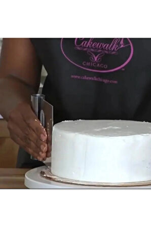 Ölçülü Paslanmaz Çelik Hamur Kesme Aparatı-krema Ve Çikolata Spatulası