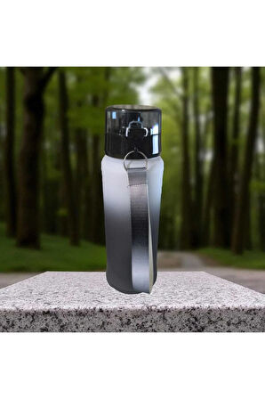 PARADİSE Çift Renkli 700 ml Sızdırmaz pipetsiz ip tutmaçlı Büyük Model Su Şişesi