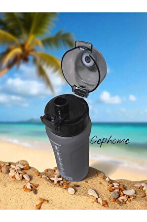 su matarası tek renk pipetsiz suluk 700 ml şık el tutmaçlı büyük boy MİLANO model