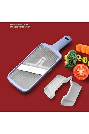 El Tipi Tutacaklı Sebze Doğrayıcı Rende Mandolin