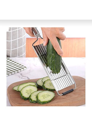 Paslanmaz Çelik Profesyonel 3 Bıçaklı Çok Dilimleyici Rende