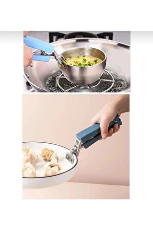 Pratik Sıcak Yemek Tepsi Tava Maşa Kolu Tutucu - Tava Tutucu Mutfak