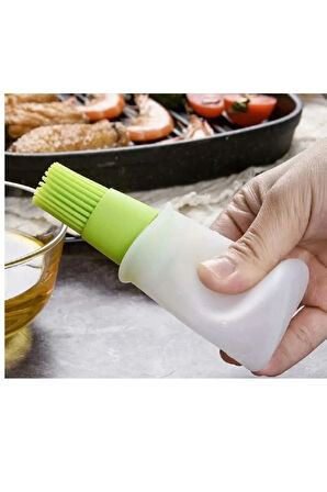 silikon Hazneli yağ-yumurta fırçalı yağdanlık