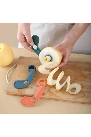 manuel meyve sebze spiral kesici