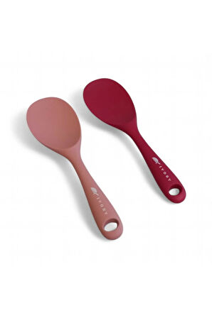 Silikon Isıya Dayanıklı Kaliteli Pilav Kaşık Seti