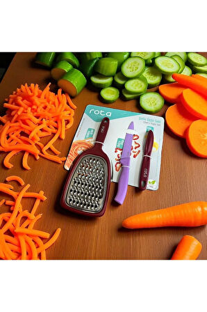 ChefMaster 3’lü Rende & Bıçak & Soyacak seti