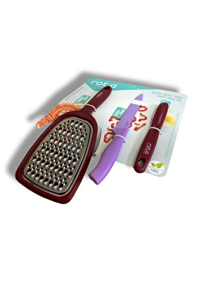 ChefMaster 3’lü Rende & Bıçak & Soyacak seti