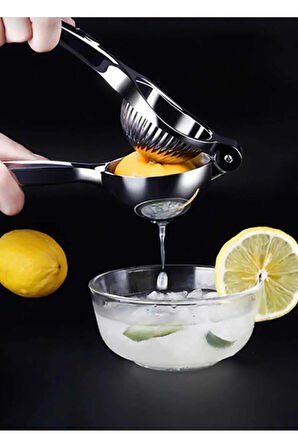 De Luxe Saf Çelik Limon Narenciye Sıkacağı Paslanmaz Çelik Şık Tasarım