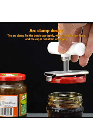 kavanoz kapağı açacağı ölçülü ayarlanabilir kavanoz açma aparatı