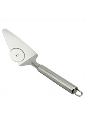 Victoria Pizza Spatula SERVİS KESİCİ BİR ARADA paslanmaz çelik