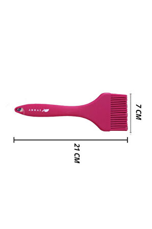 BLACKSERİES Premium Silikon Yumurta & Sos Fırçası PEMBE