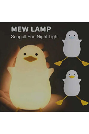 ördek şeklinde gece lambası - telefon tutucu