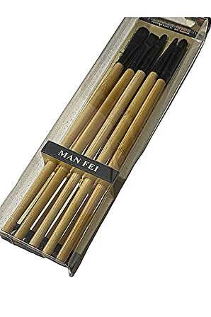 Bambu Saplı Makyaj Fırçası Seti 5'li
