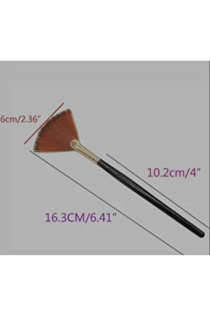 siyah highlighter fırçası 1 ADET