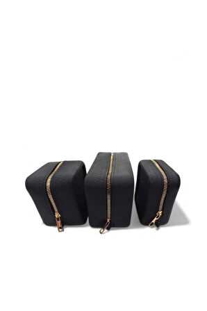 3'lü silikon çanta set 1 large 1 M Large 1 S Large