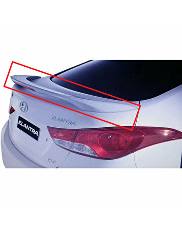  ELANTRA 2009-2015 IŞIKLI SPOİLER (( BOYASIZ ))