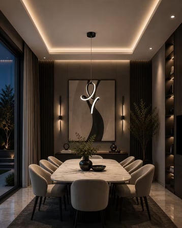GUSTO LİGHTİNG RANA LED SİYAH SARKIT AVİZE,3 RENK YANABİLEN MODERN AVİZE,SALON LED AVİZE