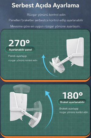 Evrensel Ayarlanabilir Delikli Hava Yönlendirici Klima Aparatı Metal Tokalı Split Tipi Sperlik